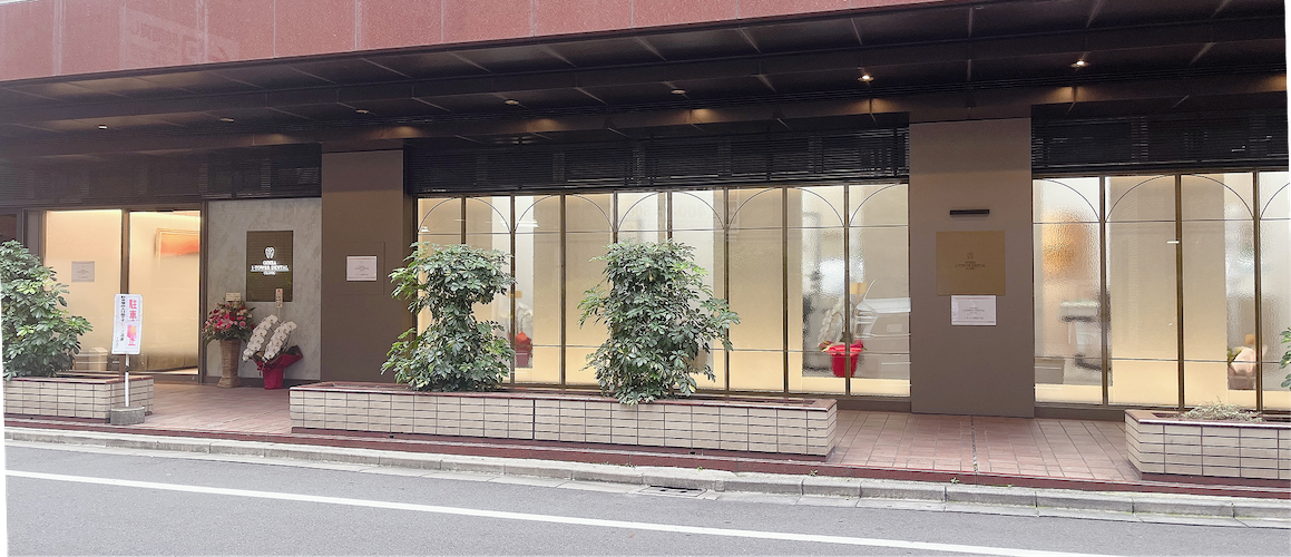 銀座アイタワー歯科クリニックの外観